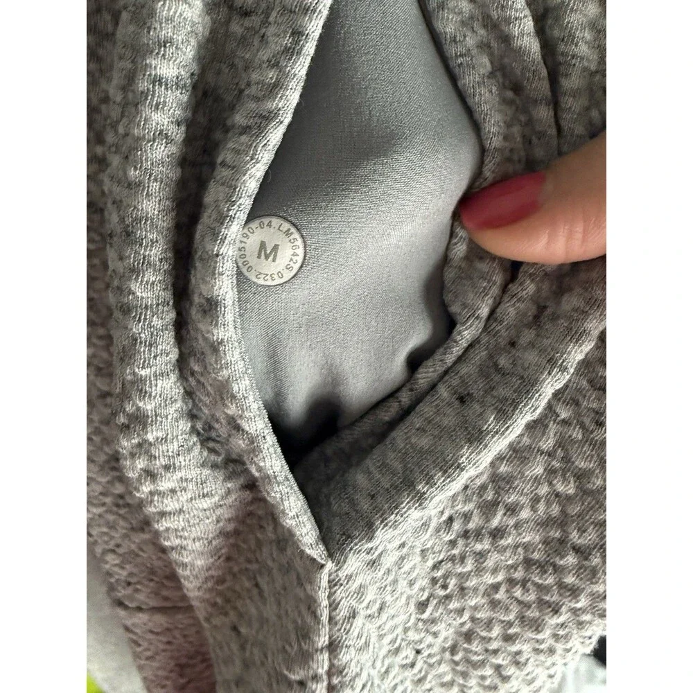 Lululemon At Ease Joggers, Gray, Size M